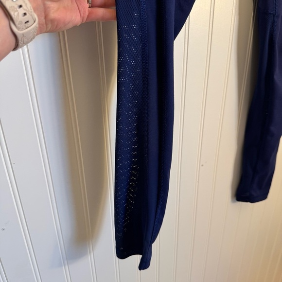 Victorias Secret Sport Women’s Royal Blue Knockout Mesh Back Leggings Size Small - Picture 6 of 13